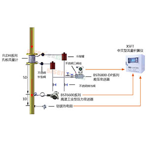 過(guò)熱蒸汽計量系統（差壓式孔板流量計）
