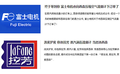 西森客戶(hù)案例